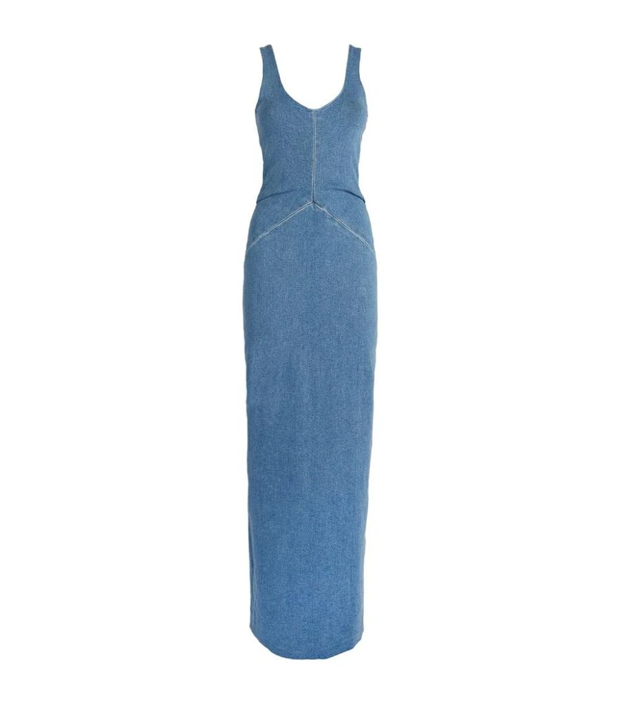 商品Alexander Wang|Denim Sleeveless Maxi Dress,价格¥5774,第1张图片