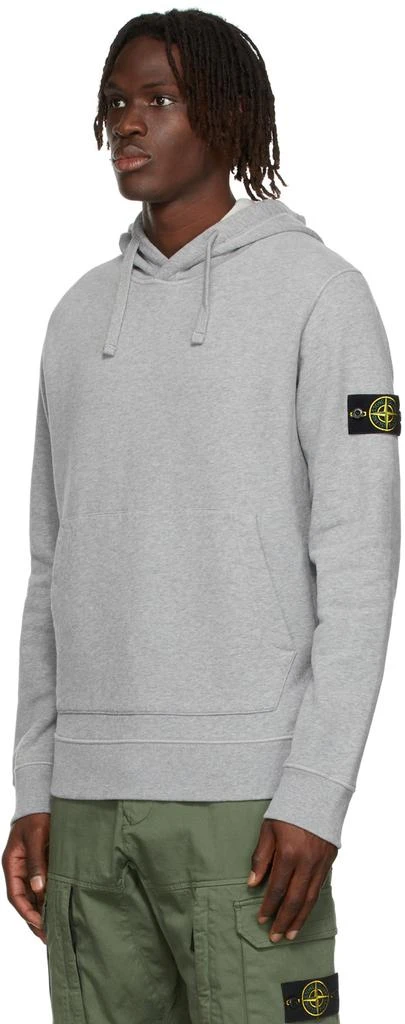 商品Stone Island|Grey Classic Hoodie,价格¥1759,第4张图片详细描述