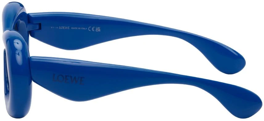 商品Loewe|Blue Inflated Mask Sunglasses,价格¥3198,第3张图片详细描述