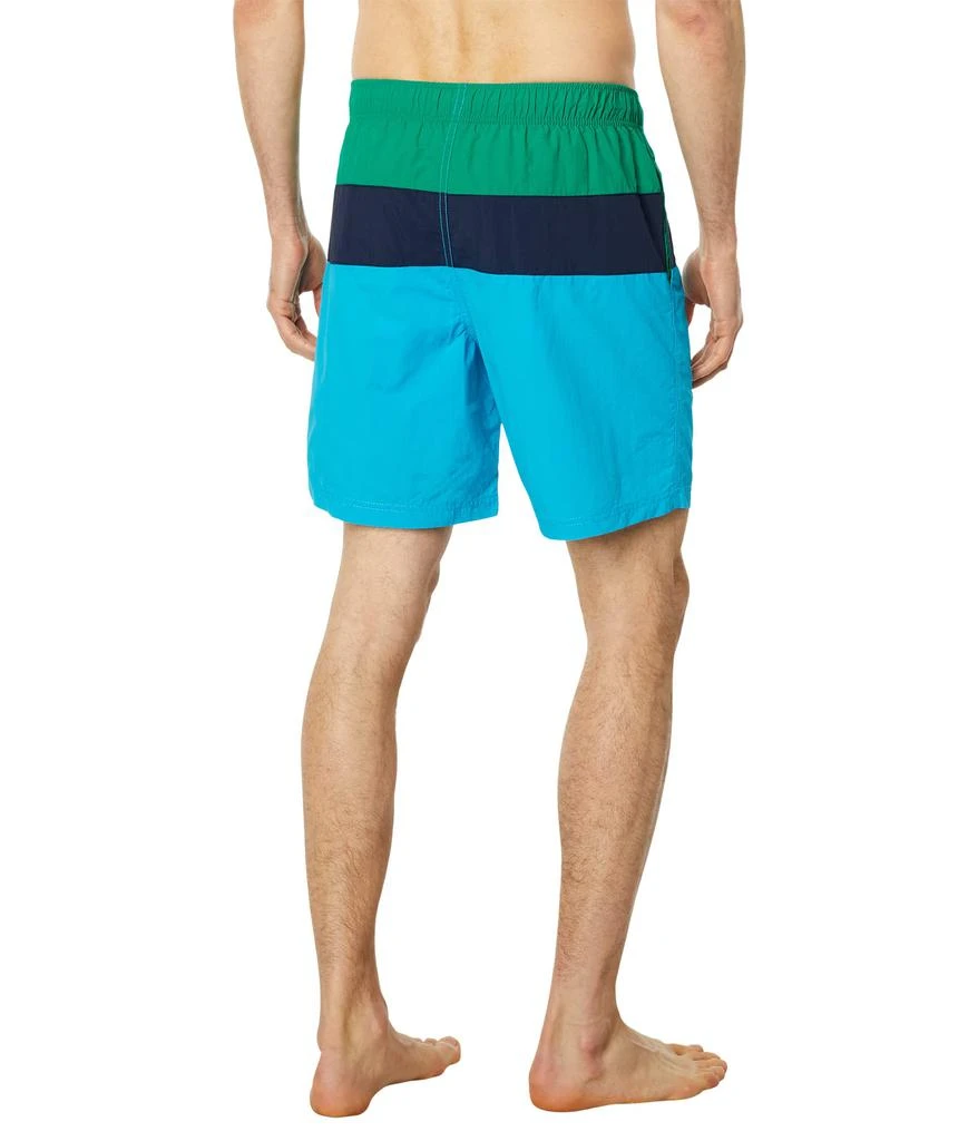 商品Nautica|8" Color-Block Quick-Dry Swim,价格¥296,第2张图片详细描述