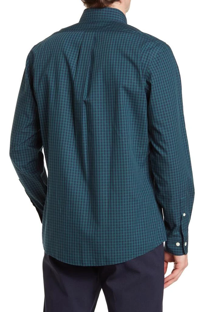 商品Brooks Brothers|Gingham Dobby Long Sleeve Sport Fit Shirt,价格¥338,第2张图片详细描述