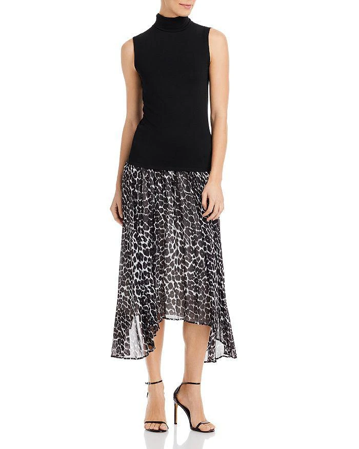 Vileora Leopard Print Midi Skirt 商品