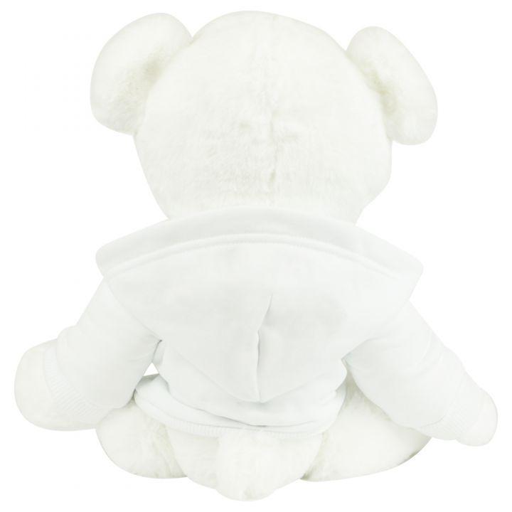 商品Givenchy|White Plush Hoodie Teddy Bear,价格¥1302,第6张图片详细描述