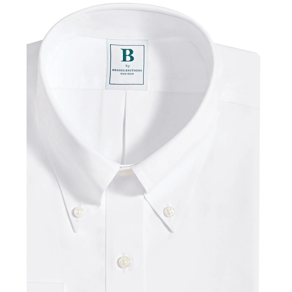 商品Brooks Brothers|Men's Regular Fit Non-Iron Solid Dress Shirts,价格¥530,第3张图片详细描述