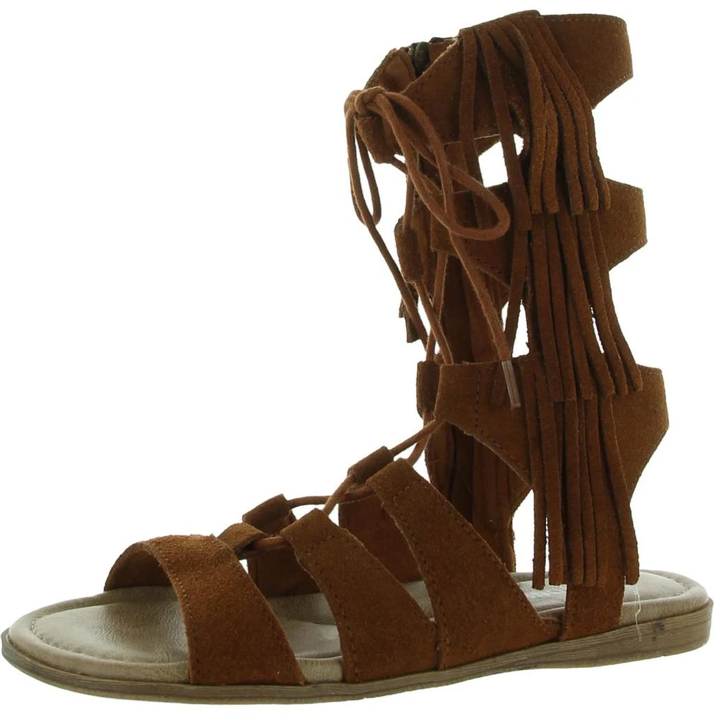 商品Minnetonka|Minnetonka Womens MILOS Faux Leather Open Toe Gladiator Sandals,价格¥48,第1张图片