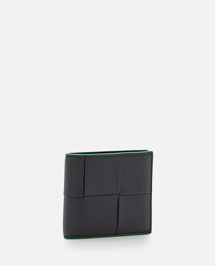 商品Bottega Veneta|LEATHER BILLFOLD WALLET INTRECCIO GRANDE,价格¥4078,第2张图片详细描述