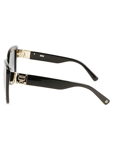 商品MCM|Logoplaque 52MM Square Sunglasses,价格¥2166,第4张图片详细描述