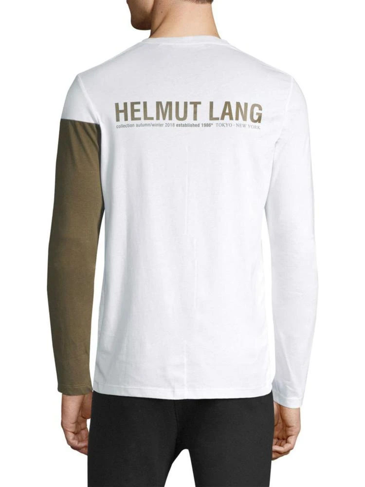 商品Helmut Lang|Banded Logo 长袖,价格¥721,第2张图片详细描述