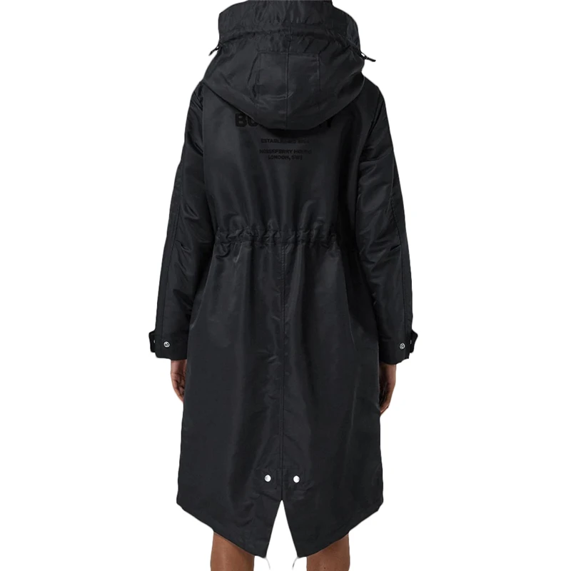 BURBERRY 黑色女士大衣 8038707 商品