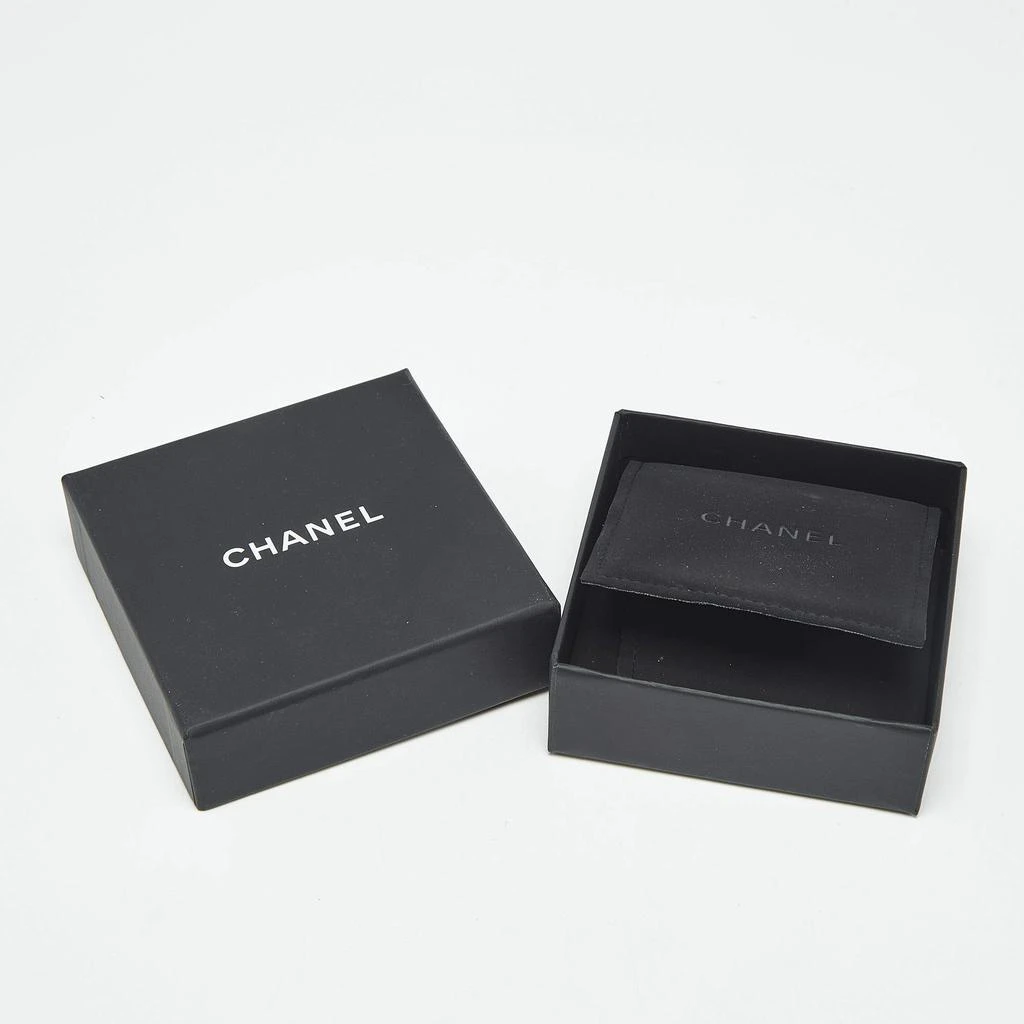 商品[二手商品] Chanel|Chanel CC 'Forever' Crystals Gunmetal Tone Pin Brooch,价格¥3562,第5张图片详细描述