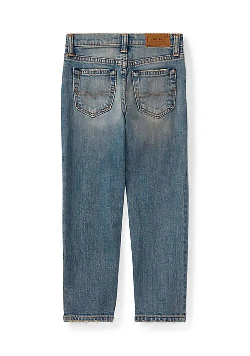 商品Ralph Lauren|Lauren Childrenswear Boys 2 7 Hampton Straight Stretch Jeans,价格¥167,第2张图片详细描述