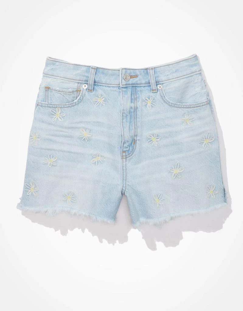 商品AE|AE Denim Mom Shorts,价格¥137,第4张图片详细描述