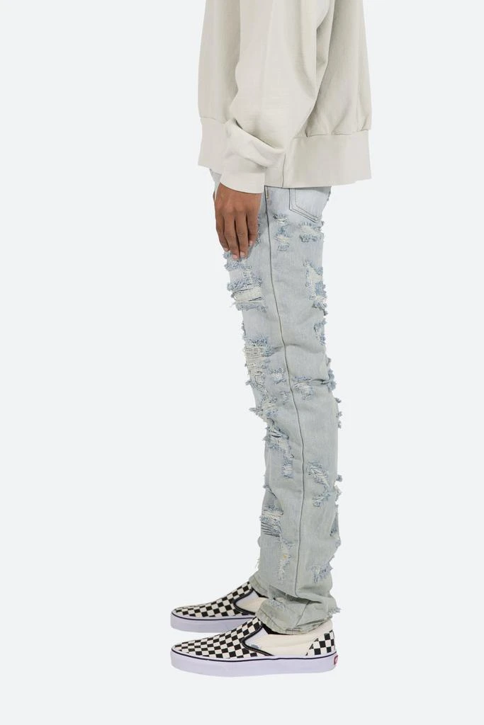 商品MNML|D276 Straight Denim - Light Blue,价格¥304,第3张图片详细描述