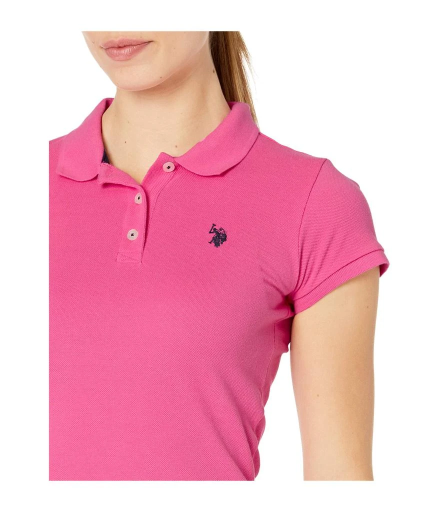 商品U.S. POLO ASSN.|Solid Opp Polo,价格¥268,第3张图片详细描述