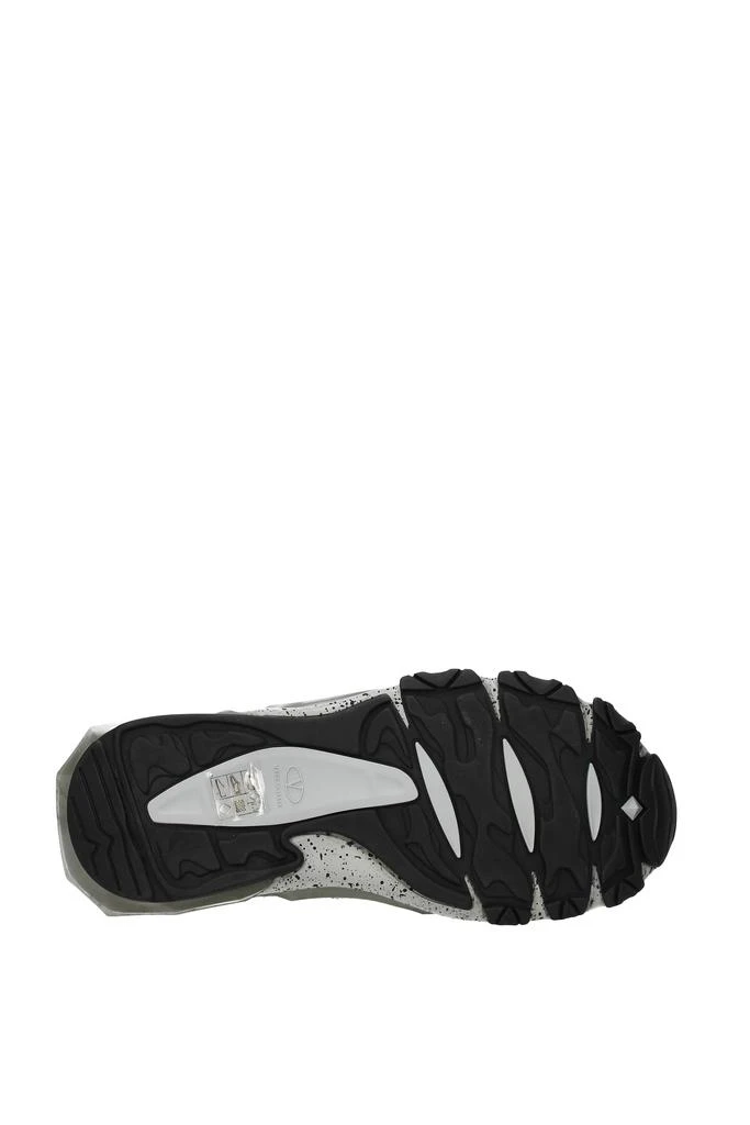 商品Valentino|Sneakers Leather Silver,价格¥2507,第5张图片详细描述