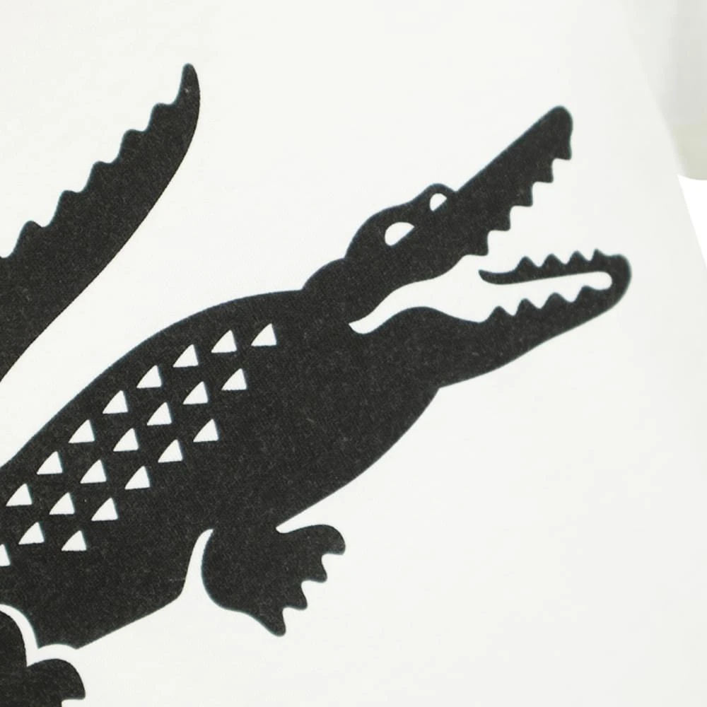 商品Lacoste|White & Black Large Logo T Shirt,价格¥95,第2张图片详细描述