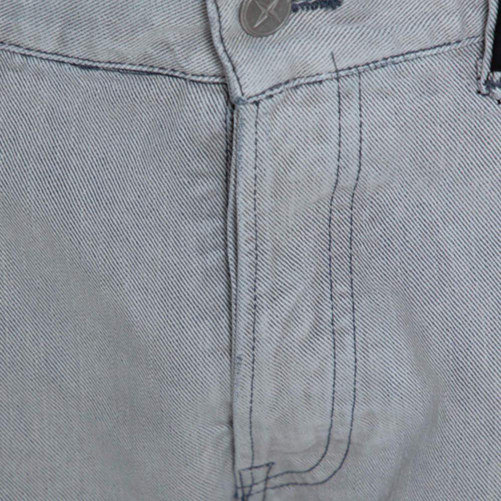 商品[二手商品] Stone Island|Stone Island Pale Grey Denim New Steel Narrow Leg Jeans S,价格¥874,第6张图片详细描述
