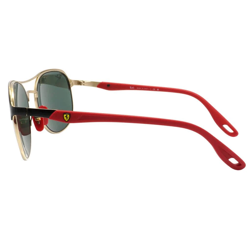 商品Ray-Ban|Scuderia Ferrari Dark Green Square Unisex Sunglasses RB3685M F06171 58,价格¥825,第3张图片详细描述