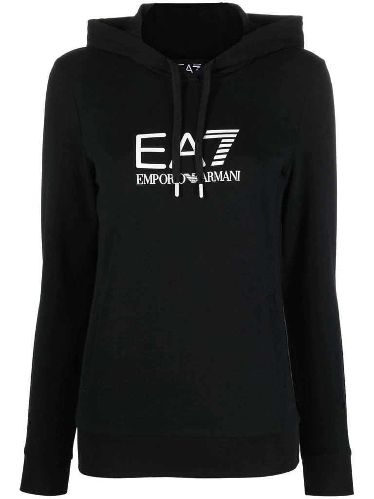 商品EA7|EA7 - Logo Cotton Hoodie,价格¥831,第1张图片