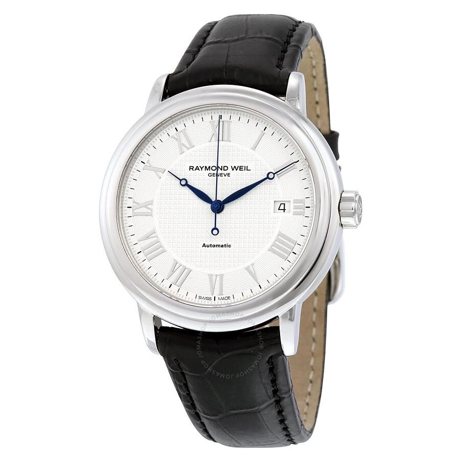 商品Raymond Weil|Maestro White Dial Men's Watch 2837-STC-00308,价格¥3352,第1张图片