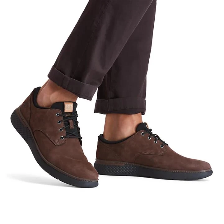 商品Timberland|Cross Mark Oxford for Men in Dark Brown,价格¥1207,第2张图片详细描述