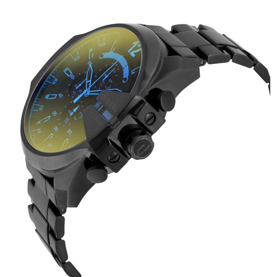商品Diesel|Mega Chief Black Ion-plated Stainless Steel Men's Watch DZ4318,价格¥1144,第2张图片详细描述