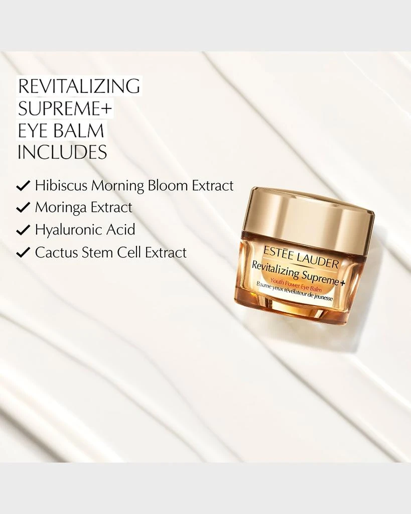 商品Estée Lauder|Revitalizing Supreme+ Youth Power Eye Cream with Hyaluronic Acid, 0.5 oz.,价格¥602,第4张图片详细描述