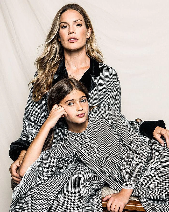 商品Petite Plume|Girls' West End Houndstooth Seraphine Nightgown - Baby, Little Kid, Big Kid,价格¥357,第5张图片详细描述