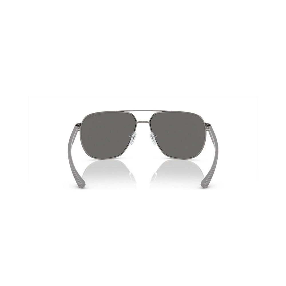 商品Armani Exchange|Men's Polarized Sunglasses, Mirror AX2047S,价格¥794,第3张图片详细描述