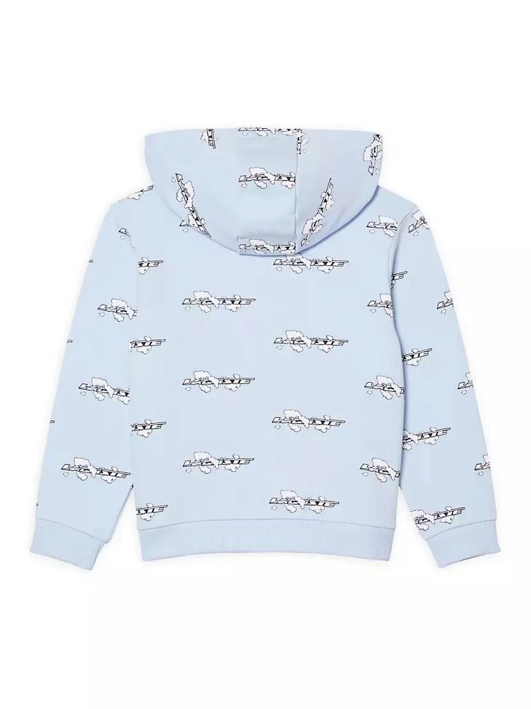 商品Lacoste|Little Kid's & Kid's Logo Cloud Zip Hoodie,价格¥299,第3张图片详细描述