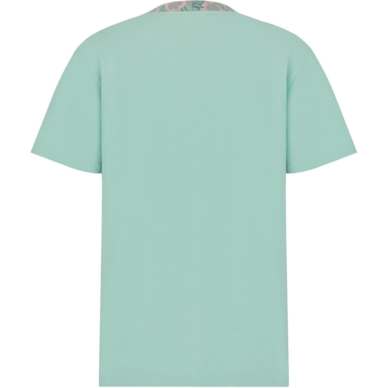 商品[国内直发] Dior|迪奥 Logo字母刺绣宽松圆领短袖T恤 男款 绿色,价格¥3200,第3张图片详细描述