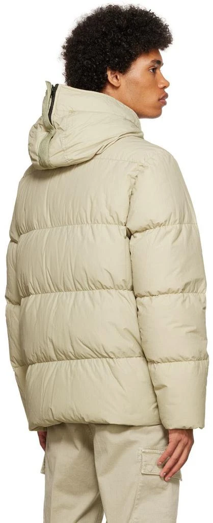 商品Stone Island|Beige Naslan Down Jacket,价格¥5104,第3张图片详细描述
