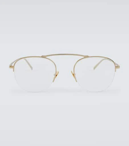 商品Yves Saint Laurent|New Wave平顶眼镜,价格¥2699,第1张图片