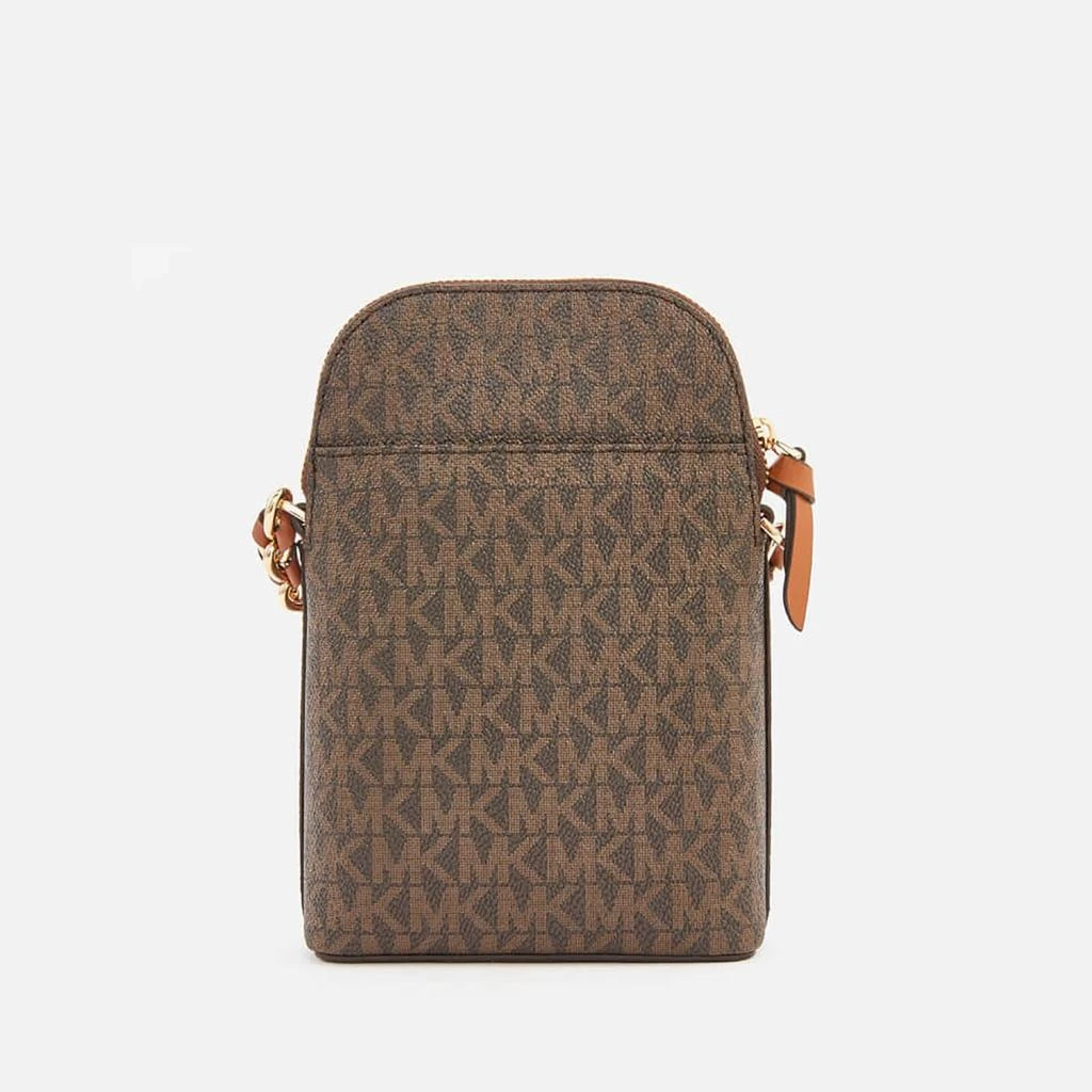 商品Michael Kors|MICHAEL Michael Kors Women's Jet Set Charm Phone Cross Body Bag - Brown,价格¥1536,第3张图片详细描述