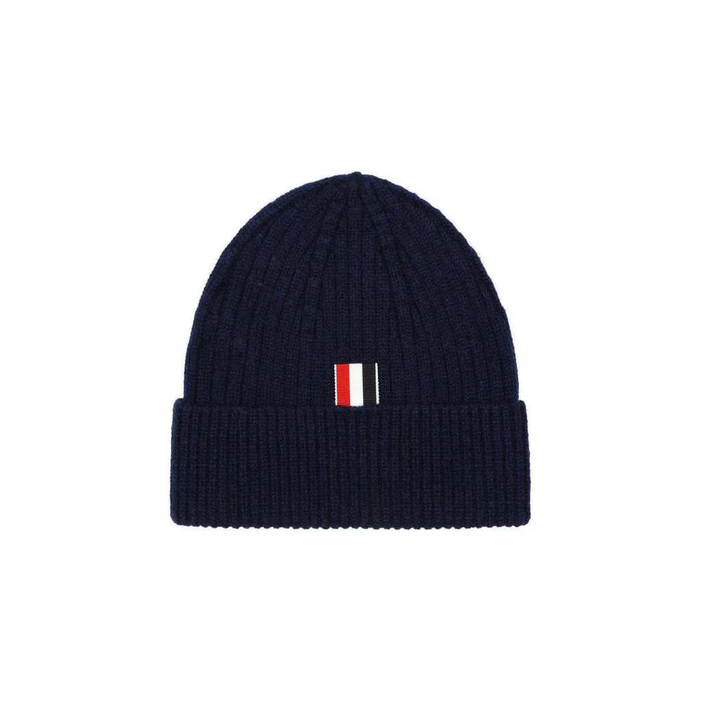 商品Thom Browne|Thom Browne 4-Bar Knitted Beanie,价格¥1606,第2张图片详细描述