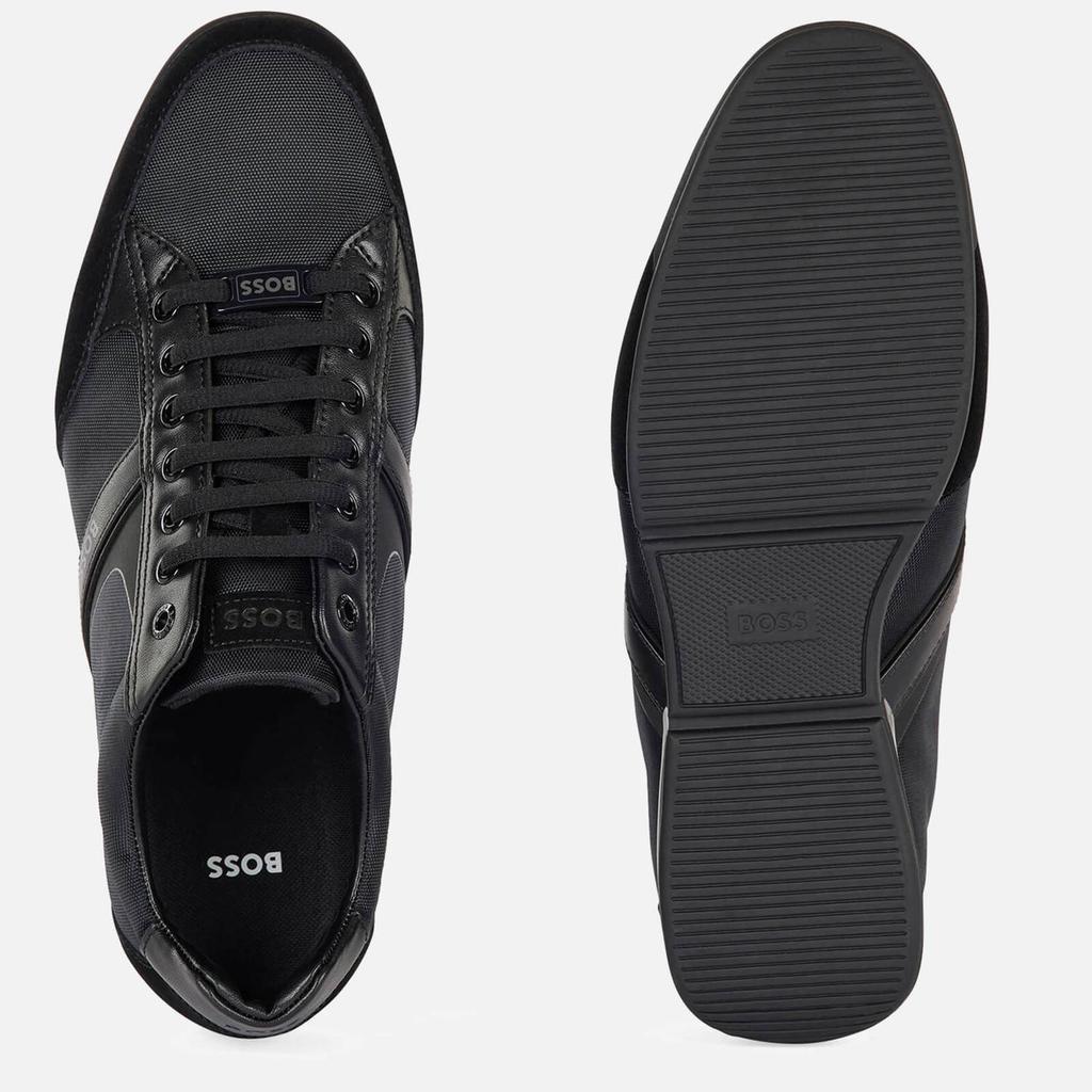 商品Hugo Boss|BOSS Men's Saturn Low Profile Trainers - Black,价格¥1261,第5张图片详细描述