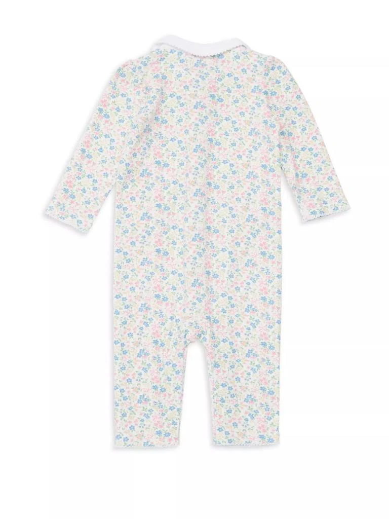 商品Ralph Lauren|Baby Girl's Floral Print Cotton Coverall,价格¥300,第3张图片详细描述