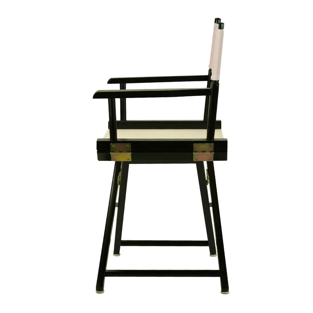 商品Casual Home|18" Director's Chair Black Frame-Natural/Wheat Canvas,价格¥874,第2张图片详细描述