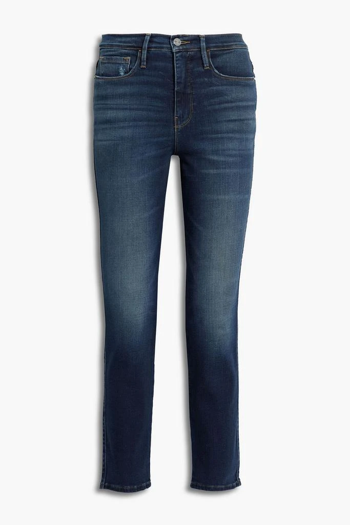 商品FRAME|Le Sylvie high-rise straight-leg jeans,价格¥851,第3张图片详细描述