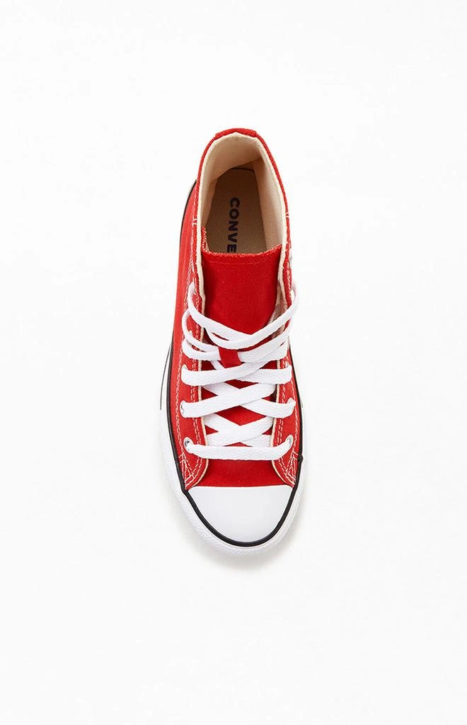 商品Converse|Kids Red Chuck Taylor All Star High Top Shoes,价格¥331,第5张图片详细描述