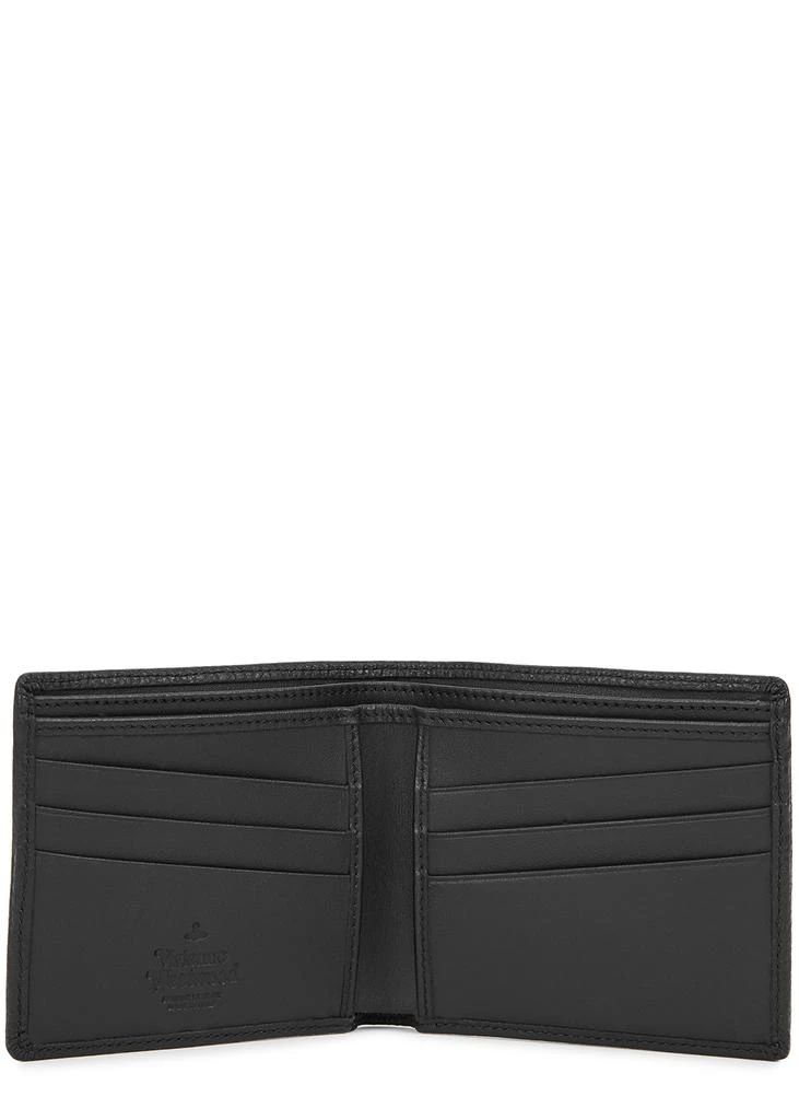 商品Vivienne Westwood|Black logo leather wallet,价格¥1333,第3张图片详细描述