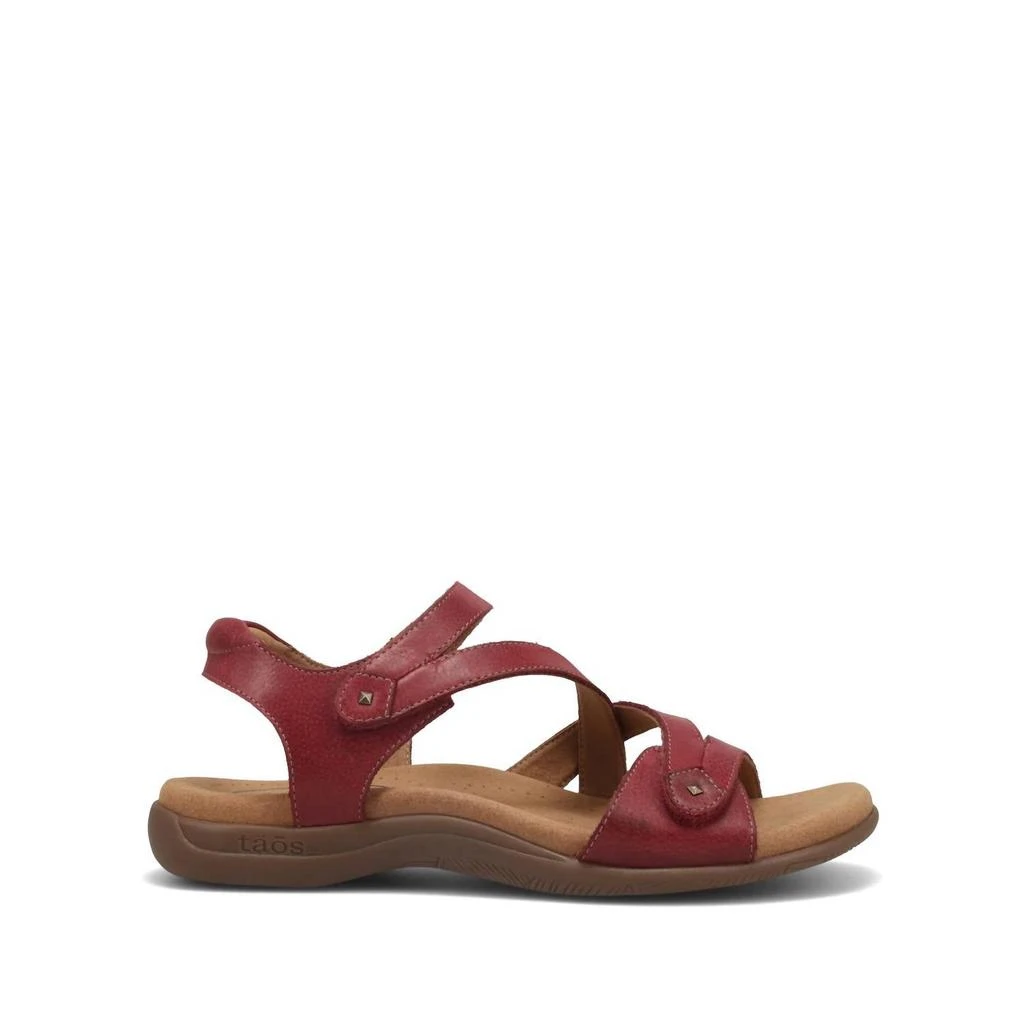 商品taos|Women's Big Time Sandal - Medium Width In Cranberry,价格¥707,第1张图片