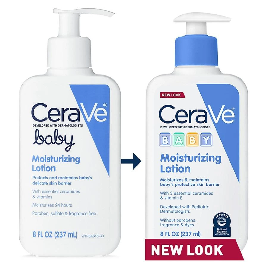CeraVe Gentle Baby Moisturizing Lotion with Hyaluronic Acid and Ceramides 3