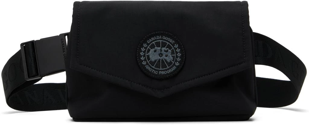 商品Canada Goose|Black Mini Waist Pack Belt Bag,价格¥1582,第1张图片