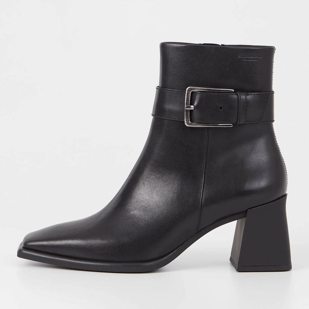 商品Vagabond|Vagabond Women's Hedda Buckle Leather Heeled Boots,价格¥725,第1张图片