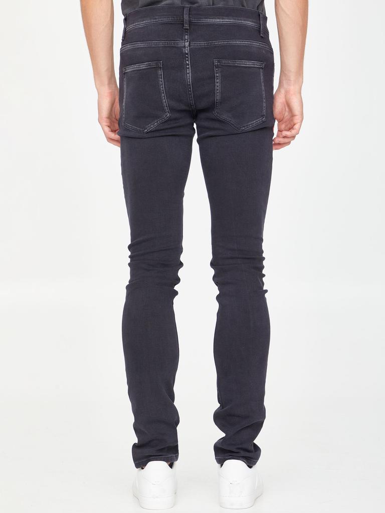 Black skinny jeans商品第4张图片规格展示