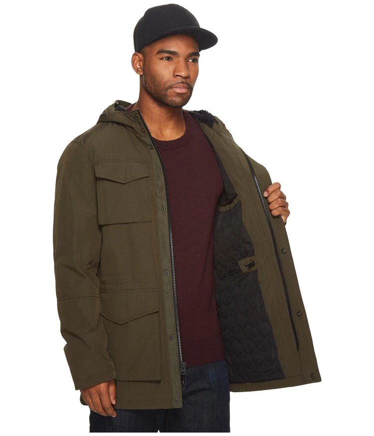 Arctic Cloth Hooded Parka with Soft Sherpa Lining 商品
