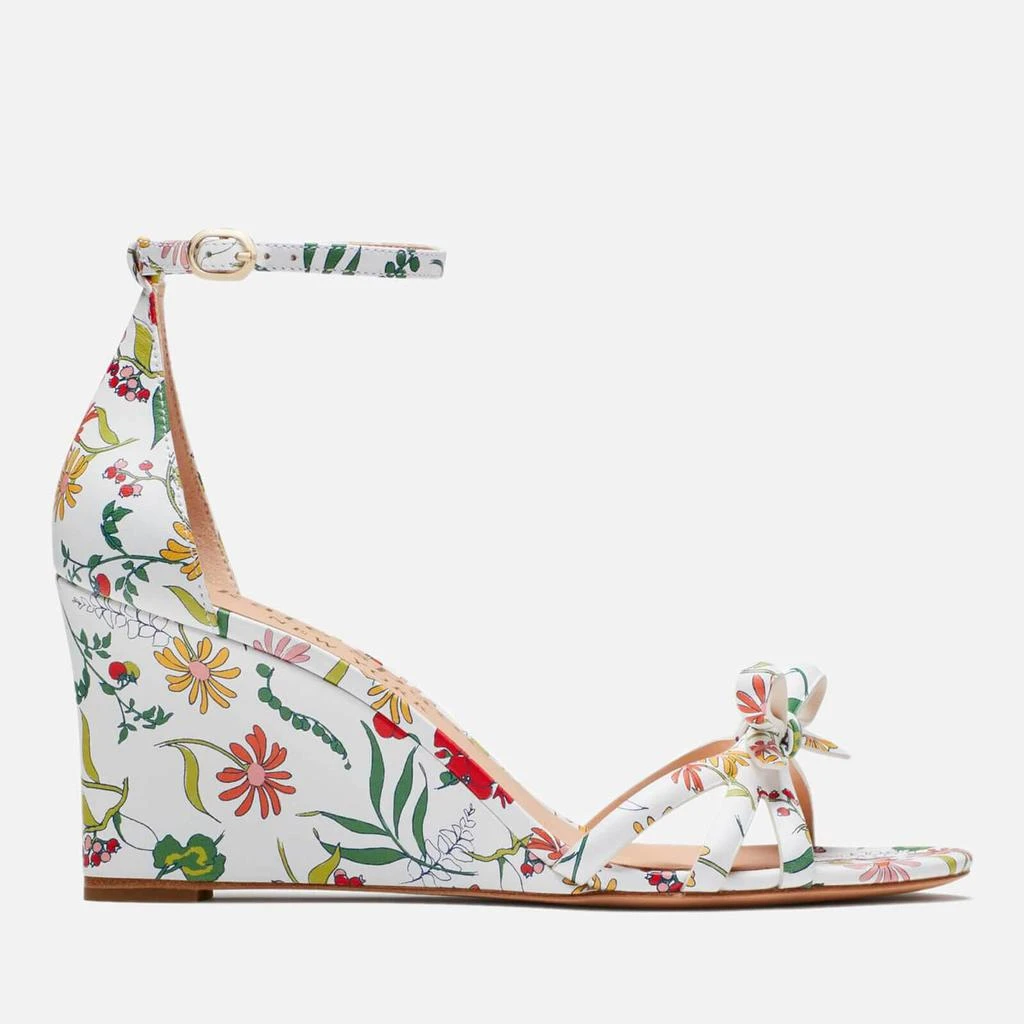 商品Kate Spade|Kate Spade New York Women's Flamenco Wedges - Rooftop Garden Print,价格¥375,第1张图片