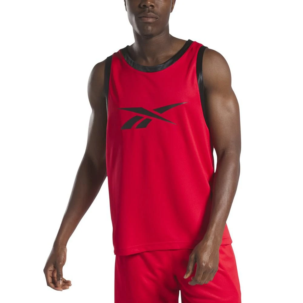 商品Reebok|Men's Basketball Mesh Logo Tank,价格¥79,第1张图片