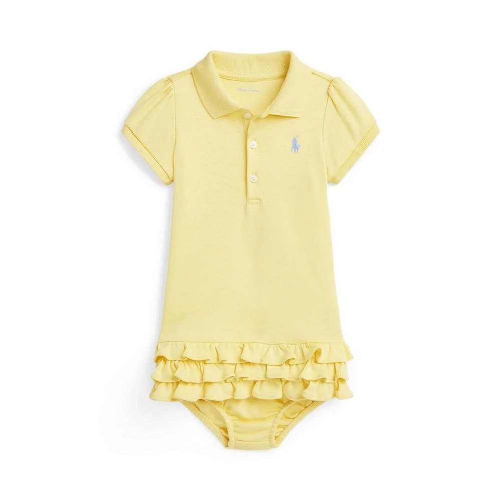 商品Ralph Lauren|Baby Girls Soft Cotton Polo Dress,价格¥206,第1张图片